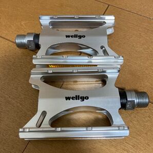 【新品】wellgo(ウェルゴ) アルミフラットペダル