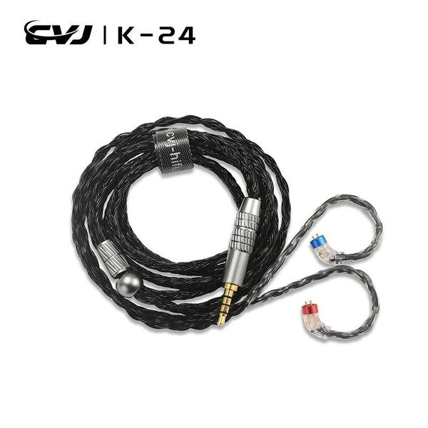 CVJ K-24 4.4mm QDC イヤホン バランス ケーブル