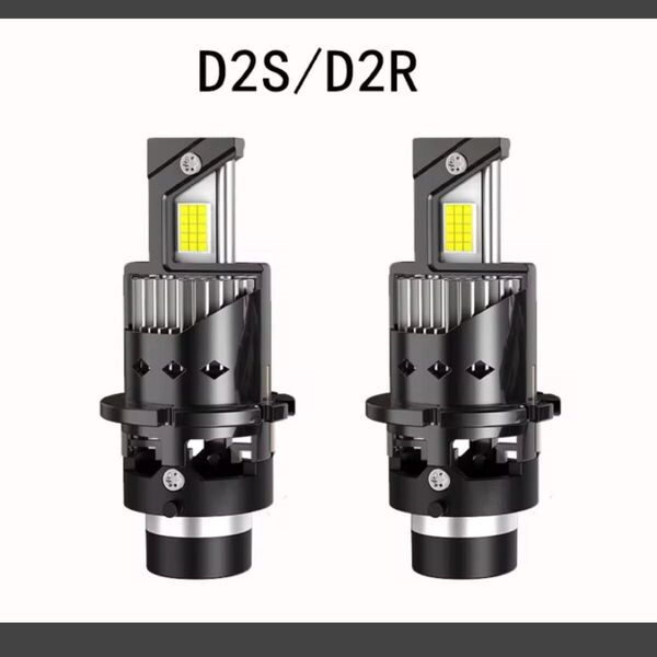D2S D2R 爆光LEDヘッドライト 6000k 30000LM 12v 24v