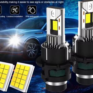D4S D4R LED ヘッドライト 6500K25000LM 12V110w