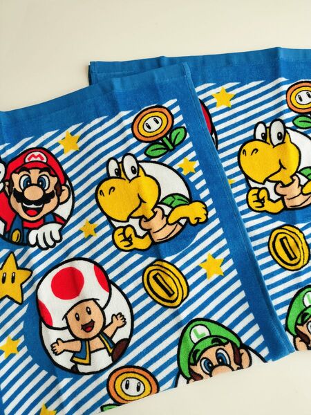 スーパーマリオ フェイスタオル
