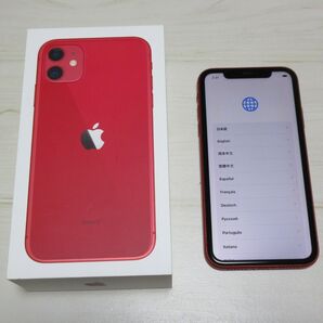 iPhone11 PRODUCT RED 64GB SIMフリー