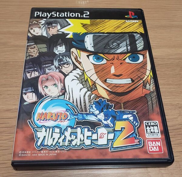 PS2 NARUTO-ナルト- ナルティメットヒーロー2