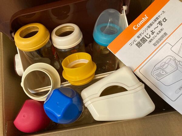 除菌じょ〜ずα 哺乳瓶5本 らくらくミルクアタッチメント2種 まとめ売り