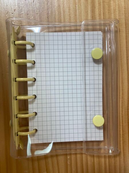 ミニ6 クリアバインダー システム手帳 M6