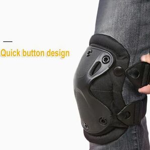 二―パッド タクティカル プロテクター 膝 パッド ガード カップ ミリタリー サバゲ― 膝あて HATCH XTAKタイプ