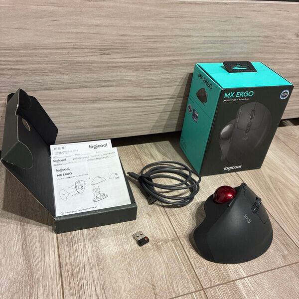 logicool ロジクール ワイヤレストラックボール MX ERGO
