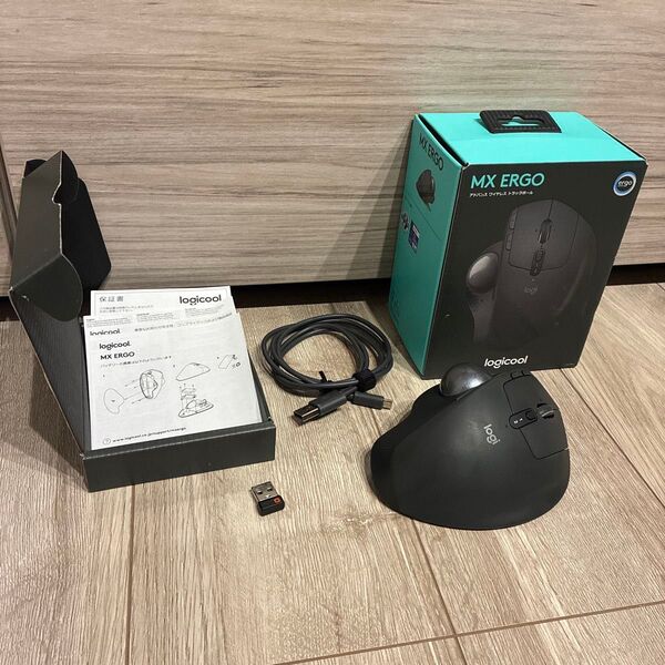 logicool ロジクール ワイヤレストラックボール MX ERGO