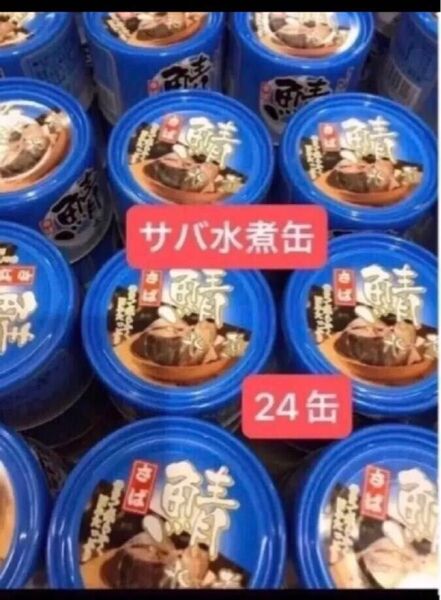 缶詰 鯖缶 サバ缶 サバ水煮缶 24缶 【賞味期限、2027.9. 3027.10. 2027.11】