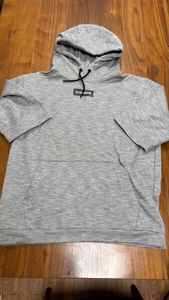 le coq sportif ハーフスリーブパーカー グレー メルローズ