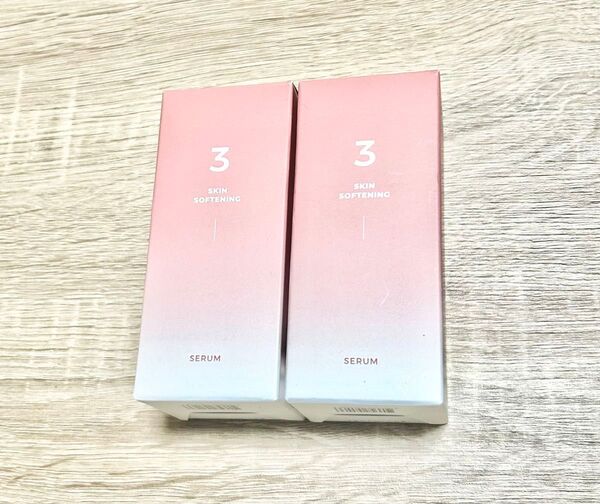 ナンバーズイン3番すべすべキメケアセラム美容液50ml 2本セット