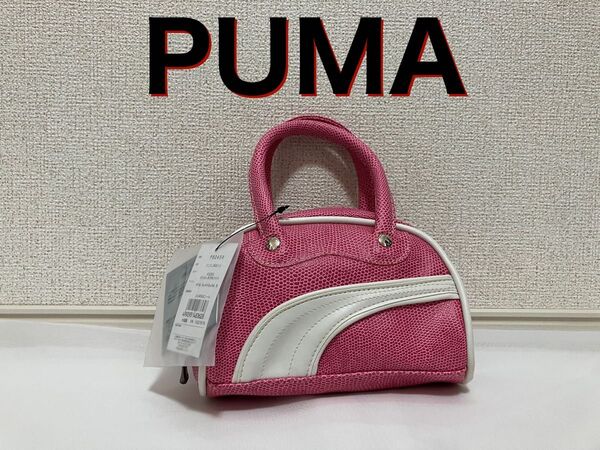 【未使用】PUMAミニボストンバッグ 鞄 ミニバッグ ヴィンテージ レトロ