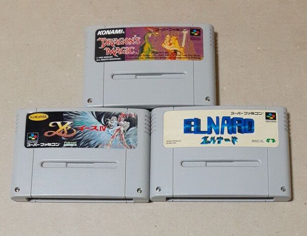 SFC スーパーファミコン ソフト 3本セット