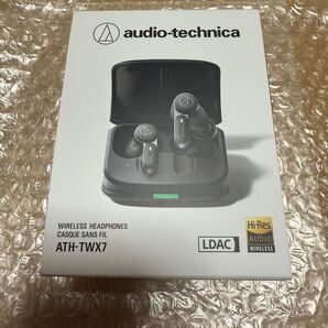 audio-technica ATH-TWX7 ワイヤレスイヤホン ブラック 未使用