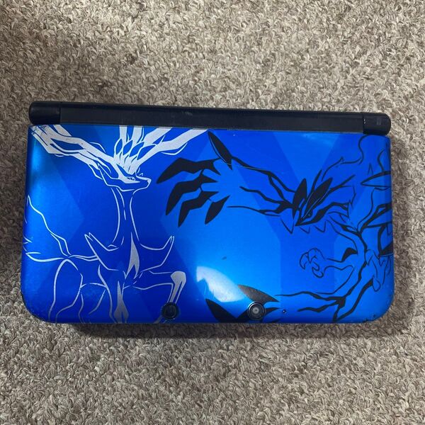 【ジャンク品】3DS LL ポケモンXYゼルネアス・イベルタルブルー