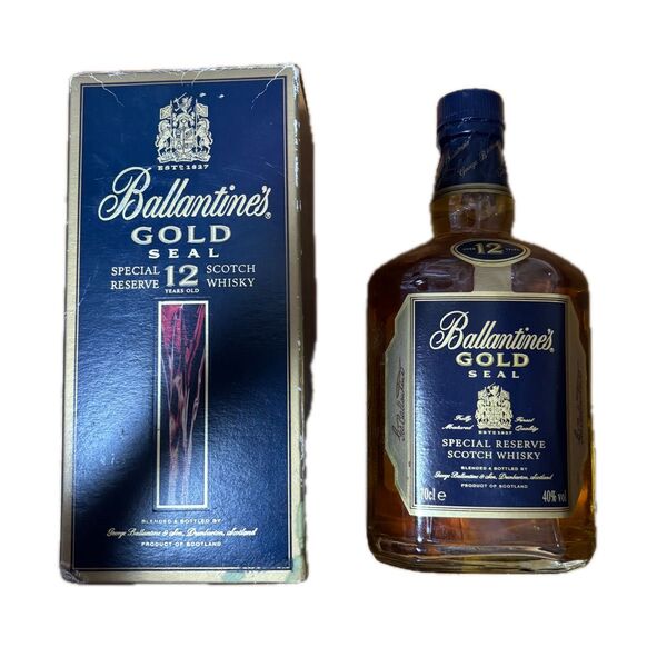 Ballantine's GOLD SEAL 12年 スコッチウイスキー 古酒 未開封