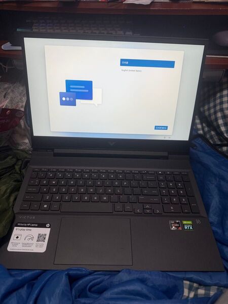 HP Victus 16 ゲーミングノートパソコン Ryzen 7 6800H RTX3050ti 32GB FHD 144hz
