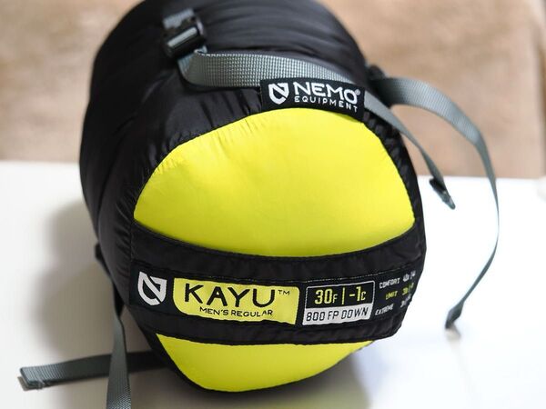 ニーモ カユ30 NM-KYU2-30 キャンプ 寝袋 -1℃対応