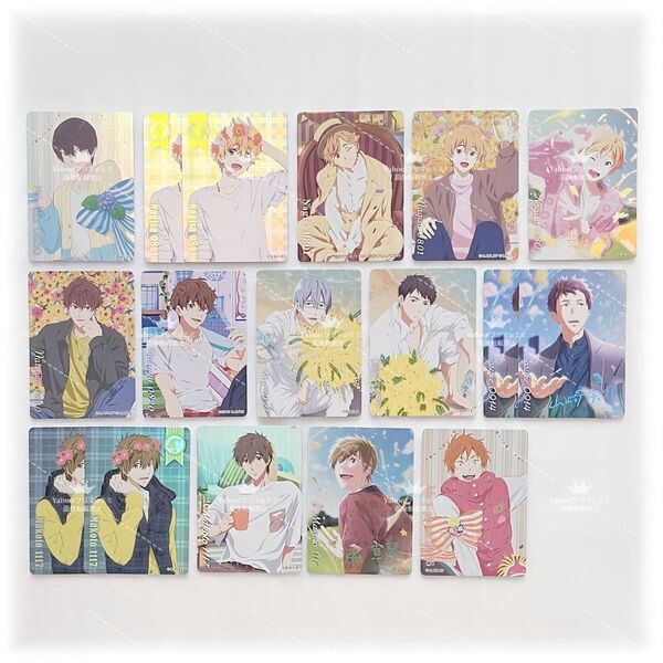 free! バースデー キラキラアートカード