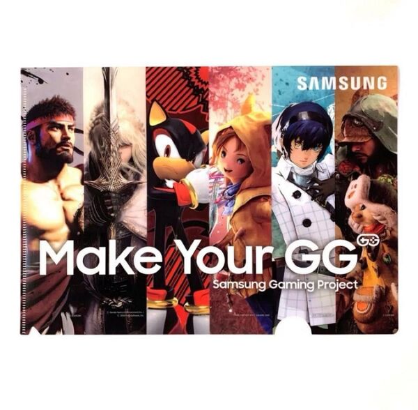 【新品】TGS2024 東京ゲームショウ SAMSUNG クリアファイル A4