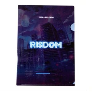 【新品】Risdom(リズダム)ゲーム型英語学習アプリ A4 クリアファイル