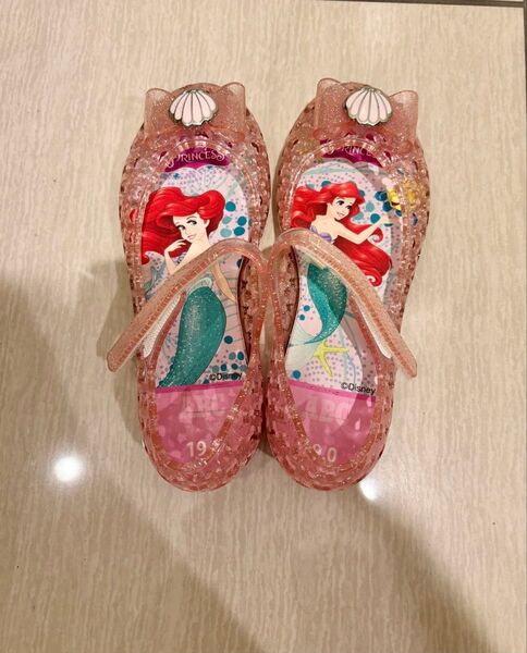 ディズニープリンセス サンダル アリエル