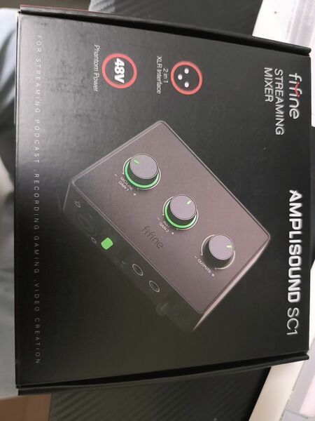 fifine SC1 オーディオインターフェース