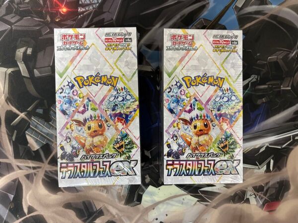 【シュリンク付】ポケモンカードゲーム テラスタルフェスEX 2BOXセット