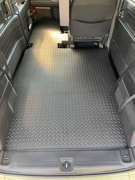 【北海道/九州/沖縄の方用の商品です】ブラックホンダ N-VANラゲッジマットフロントマット jj1