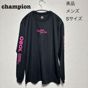【美品】champion 長袖シャツ Sサイズ