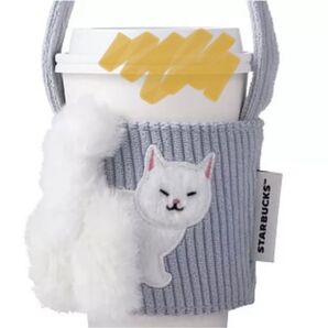 海外台湾スターバックス限定 猫ちゃんしっぽ ドリンクホルダー 2025 日本未発売
