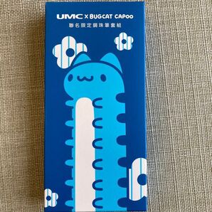 新品 6点セット 台湾限定 UMC bugcat CAPOOステンレスボールペン