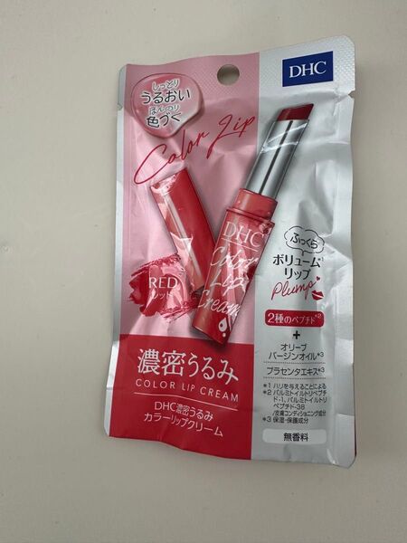 DHC 濃密うるみカラーリップクリーム レッド 1.5g×1