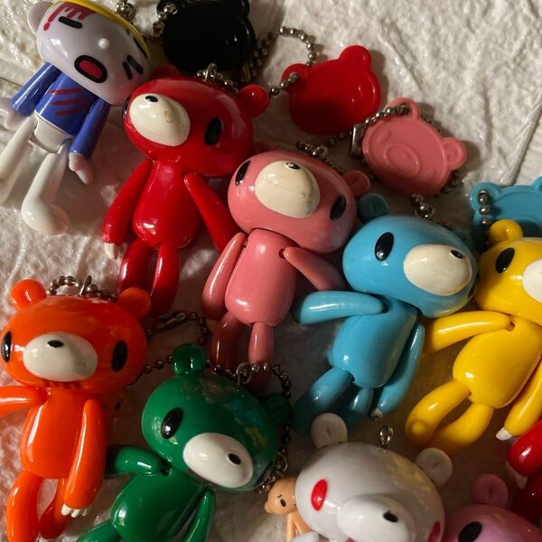 【希少】GLOOMY グルーミー ぷらんぷらん いたずらぐま クマキカイ つるしぐま ボールチェーン キーホルダー全19種