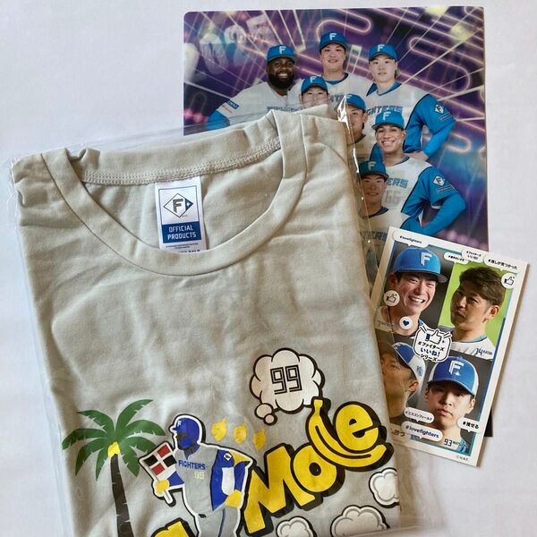 北海道日本ハムファイターズ 来場プレゼントオリジナルTシャツ レイエス選手 他