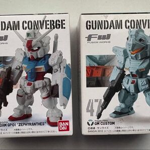 ガンダム コンバージ ガンダム試作1号機ゼフィランサス&ジム・カスタム GUNDAM CONVERGE