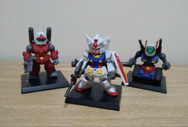ガンダム コンバージ ガンダム、ガンキャノン、ガンタンク GUNDAM CONVERGE