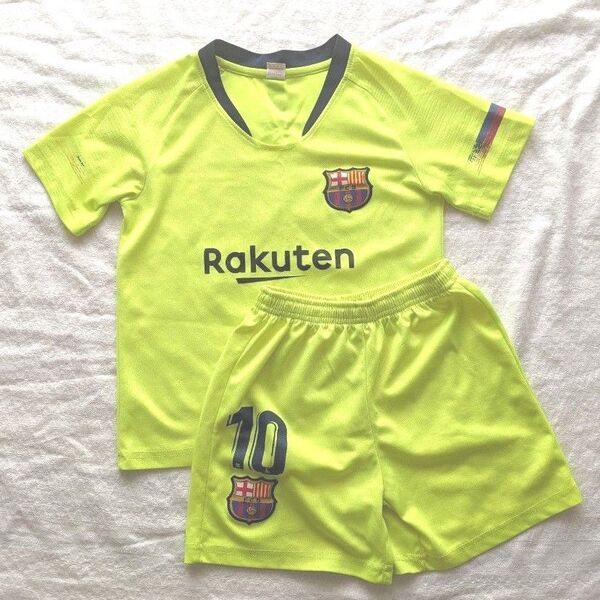 Tシャツ ハーフパンツ 20 上下セット まとめ売り 子供服 キッズ 夏服 半袖 半ズボン スポーツウェア 黄色 蛍光色