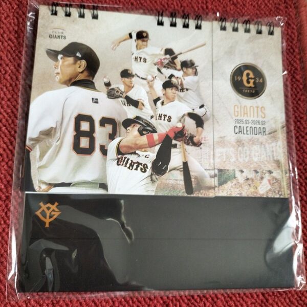 読売ジャイアンツ 2025年 『CLUBGIANTS』卓上 カレンダー