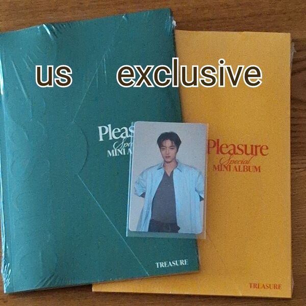 TREASURE アメリカ限定 トレカ PLEASURE ハルト CD boyfriend