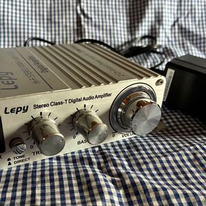 Lepy Stereo Class-T Digital Audio Amplifier アンプ+ACアダプター