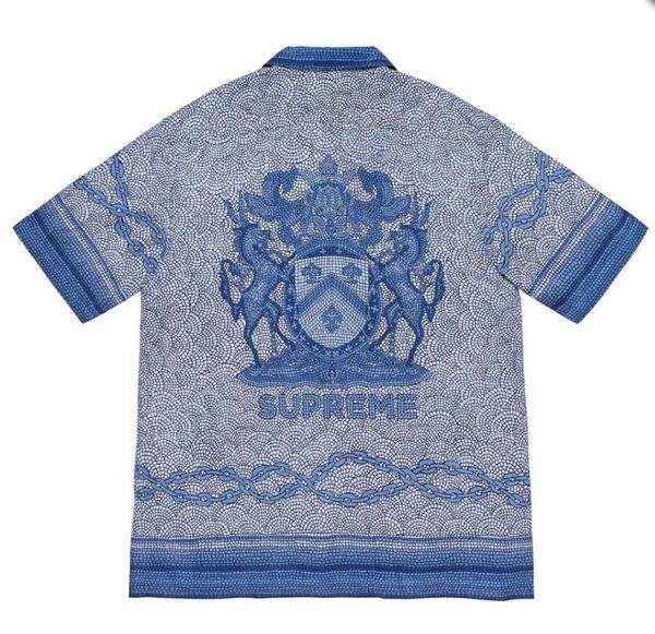 Supreme Mosaic Silk S/S Shirt
