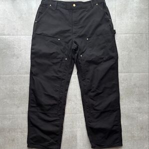 USA製 Carhartt カーハート ダブルニーペインターパンツ ブラック 40×32