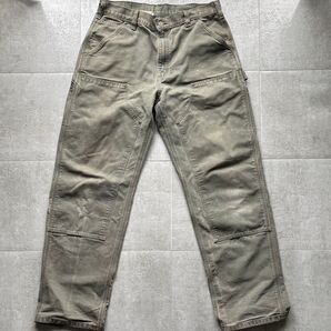 Carhartt カーハート MOS ダブルニーペインターパンツ 34×34 フェード 雰囲気◎