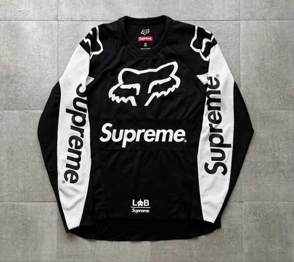 【岩田剛典着用】 18SS Supreme × FOX RACING Moto Jersey Top シュプリーム