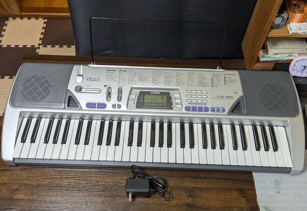 CASIO カシオ 電子ピアノ 電子キーボード CTK-496 美品♪大特価♪