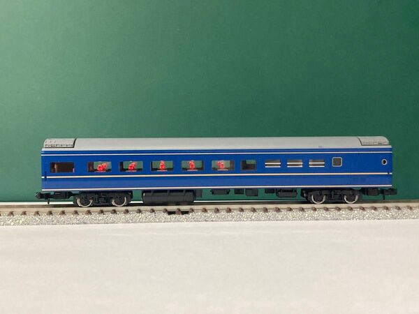 TOMIX 98725 オシ24 700 JR 24系25形特急寝台客車(あさかぜ・JR東日本仕様)基本セットばらし