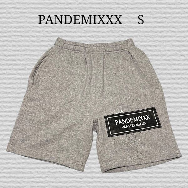 《PANDEMIXXX×MASTERMIND》ショートパンツ スウェット S ショートパンツ ハーフパンツ スウェット