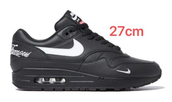 Supreme × Nike Air Max 1 '87 SP "Black"