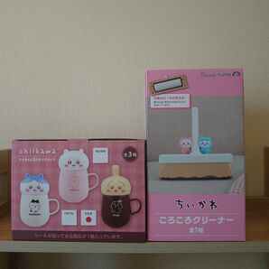 ちいかわ チルタイム蓋付きマグカップうさぎ ころころクリーナー